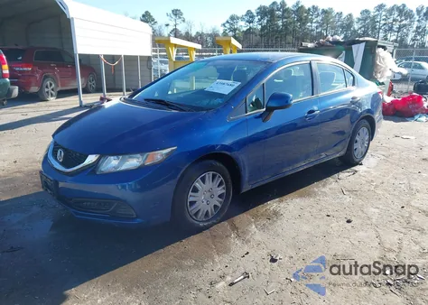 2013 Honda Civic Lx from USA, damaged, VIN 2HGFB2F50DH587130